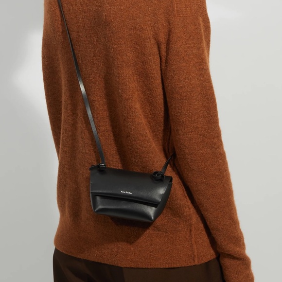 Acne Studios Black Mini Bag Crossbody Bag - Picture 1 of 5